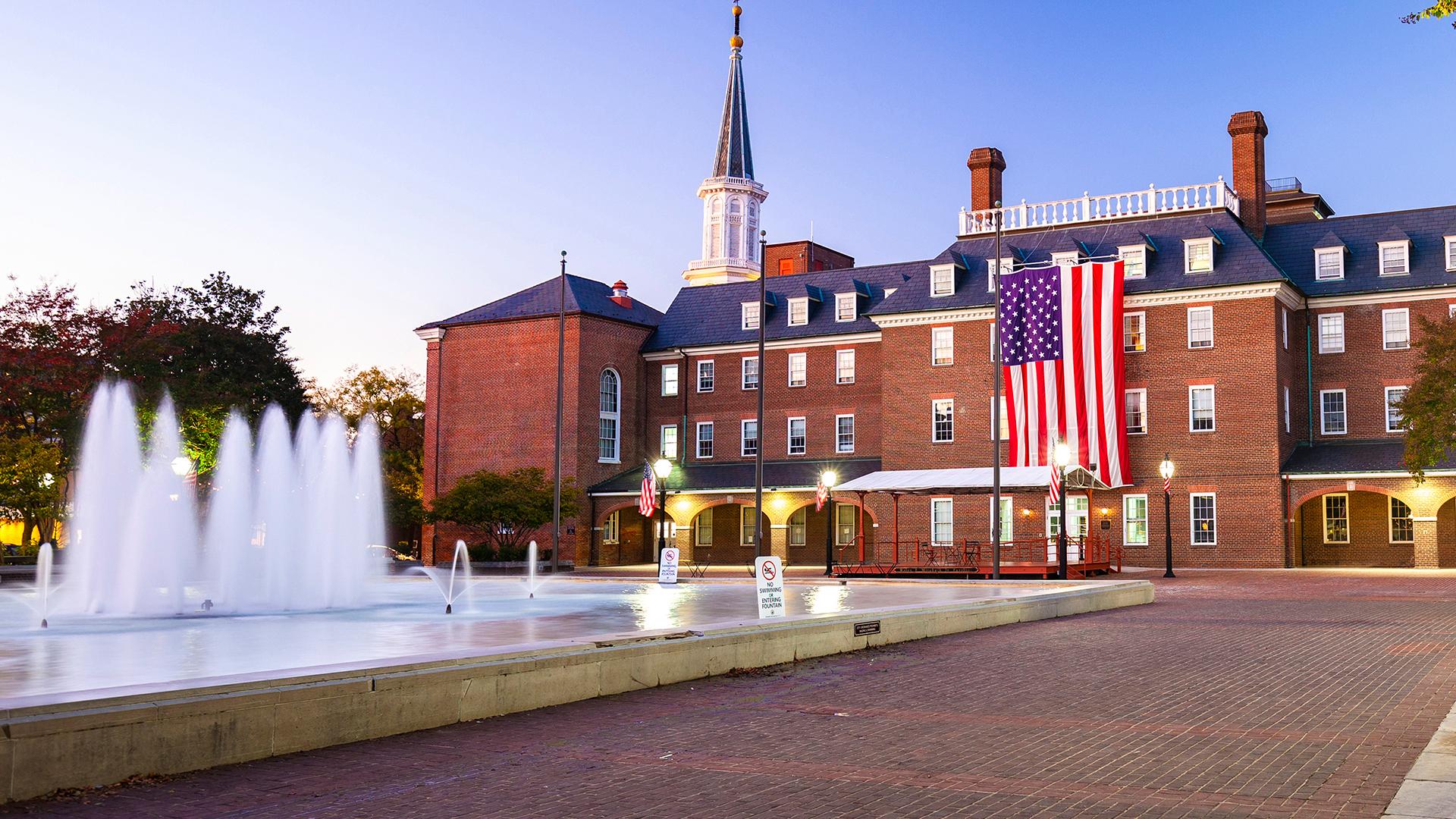 Alexandria City Hall In Virginia