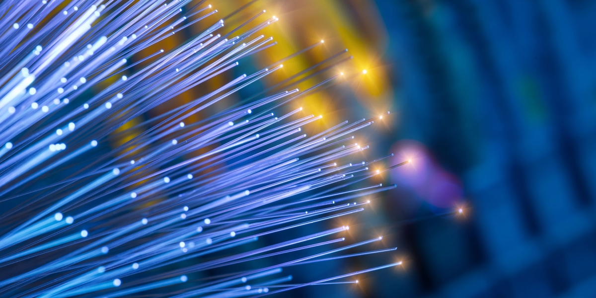 Glowing fiber optics cables