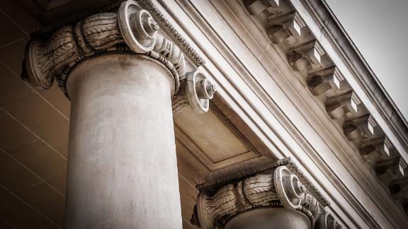 columns at U.S. Capitol building.