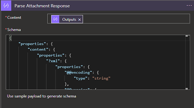 Parse Attachment Response Outputs