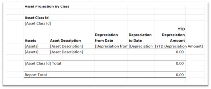 Asset Report