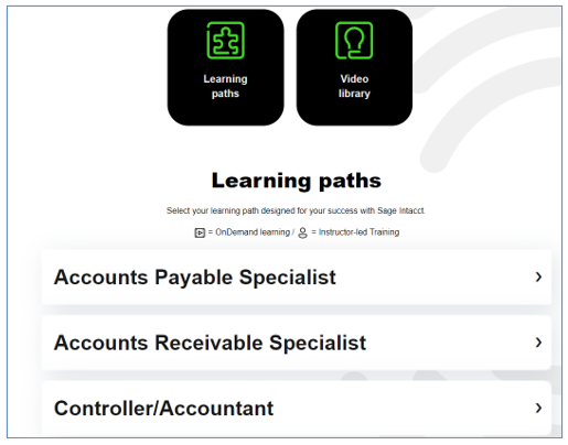 Sage learning paths 