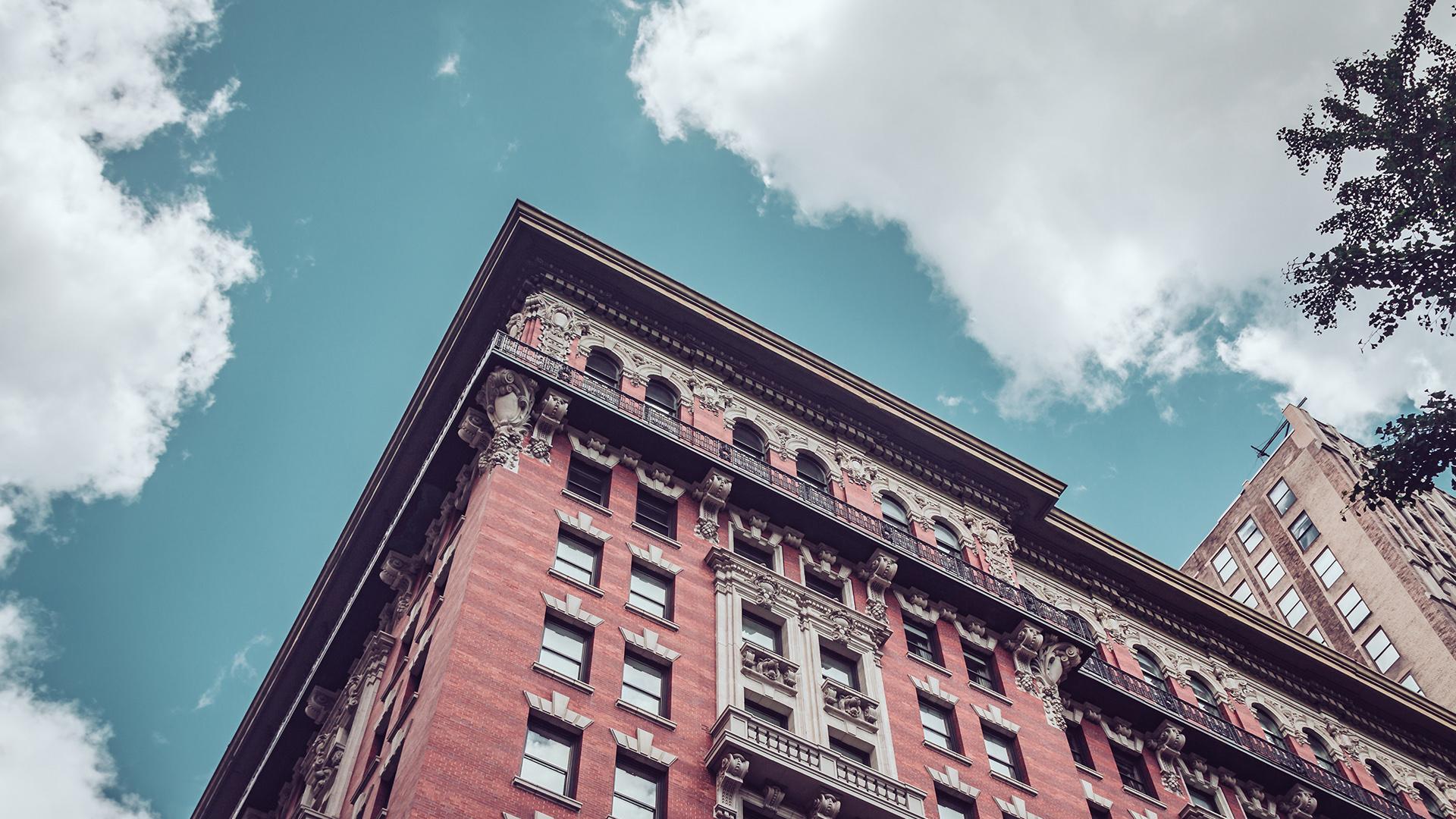 Historic residential building in Manhattan