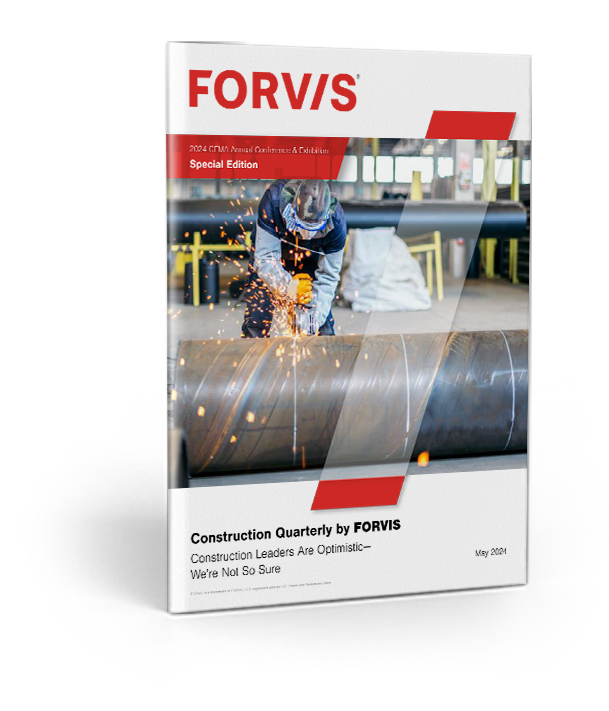 Construction Quarterly by Forvis Mazars Special Edition